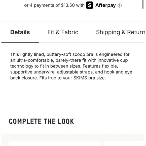 NWT SKIMS T-Shirt Bra Bundle (original and plunge) 32D - Picture 8 of 11